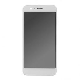 Ecran lcd Huawei Honor 8 sur chassis blanc sans logo